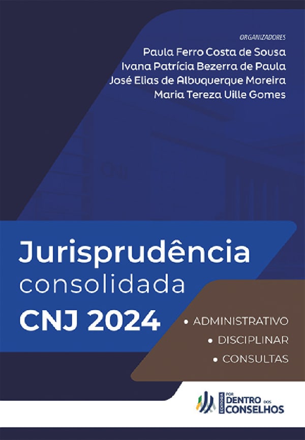 Capa do livro Jurisprudência Consolidada CNJ 2024